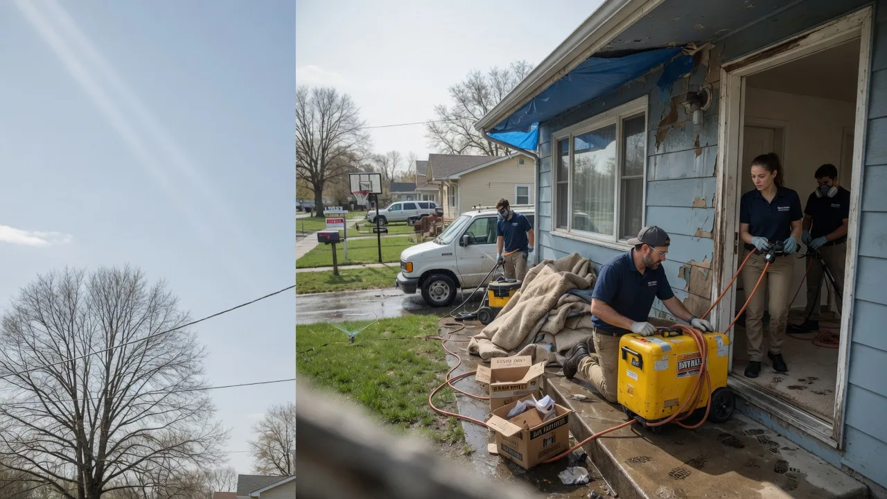 Basement Flood Cleanup in La Place, IL near me